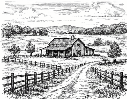 The Carroll County farmstead in 2020